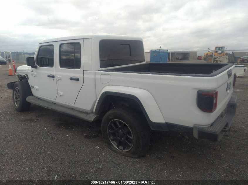2020 JEEP GLADIATOR OVERLAND VIN: 1C6HJTFGXLL176084