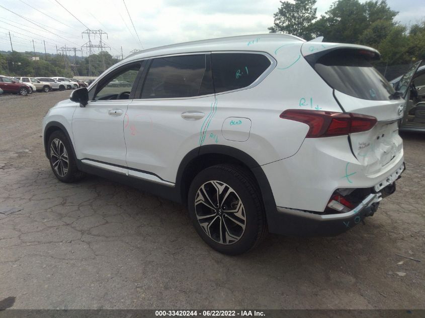 2020 HYUNDAI SANTA FE SEL VIN: 5NMS3CAAXLH236040