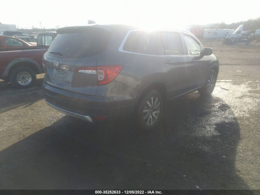 2020 HONDA PILOT EX VIN: 5FNYF5H31LB009969