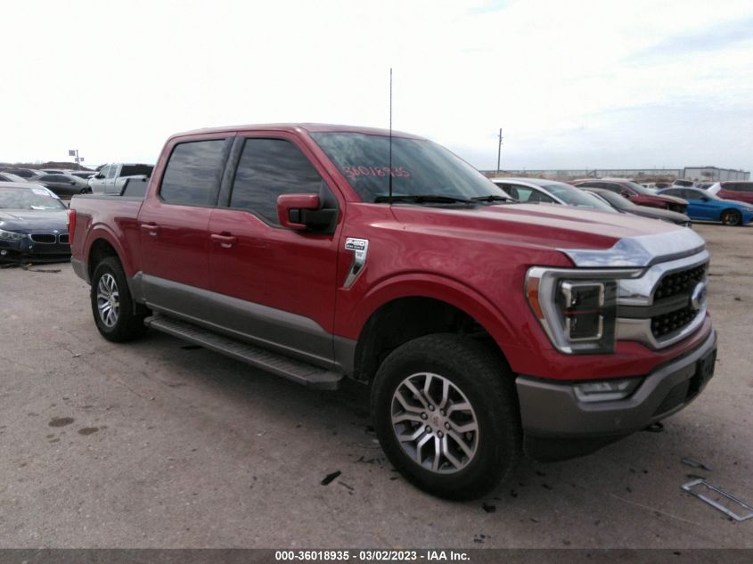 2022 FORD F-150 XL/XLT/LARIAT VIN: 1FTFW1E8XNFB17456