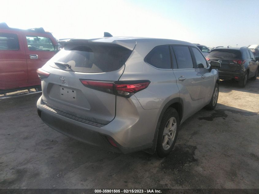 2023 TOYOTA HIGHLANDER L/LE/XLE/XSE/LIMITED VIN: 5TDKDRAH3PS001723