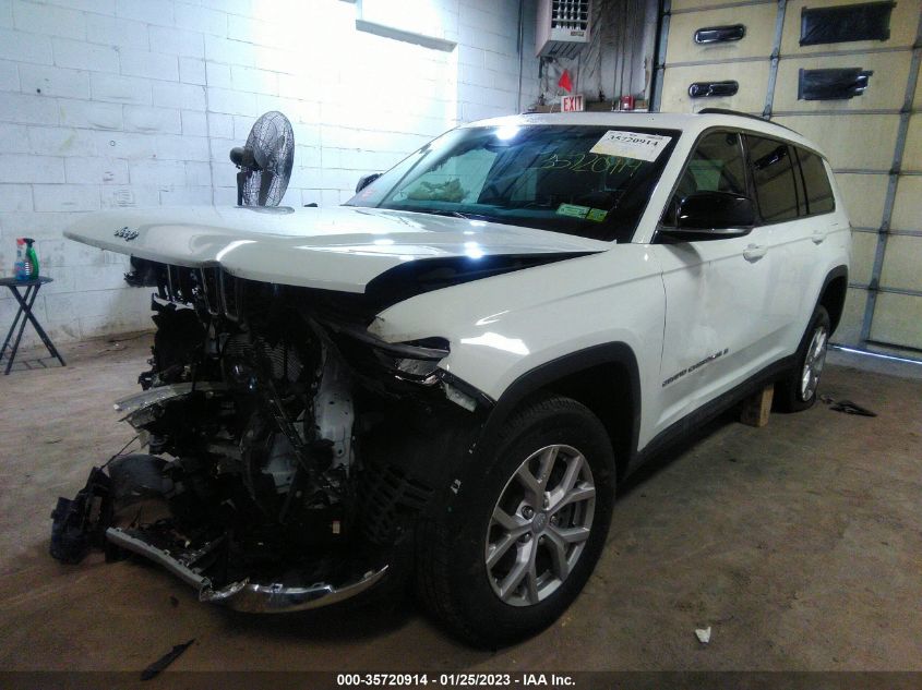 2021 JEEP GRAND CHEROKEE L LIMITED VIN: 1C4RJKBG1M8168358