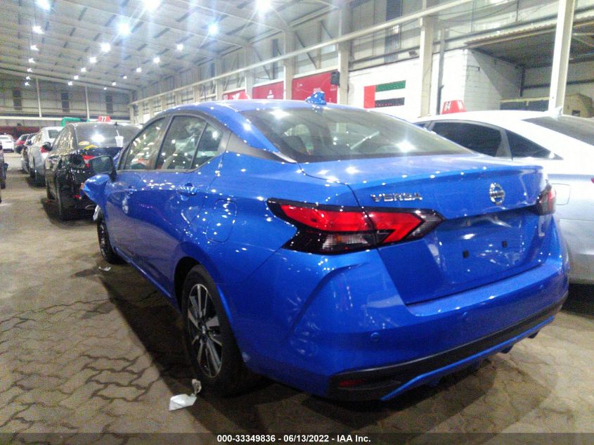 2021 NISSAN VERSA SV VIN: 001CN8EV5ML871313