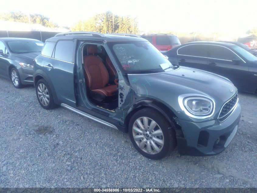 2022 MINI COUNTRYMAN COOPER S VIN: WMZ83BR02N3N61234
