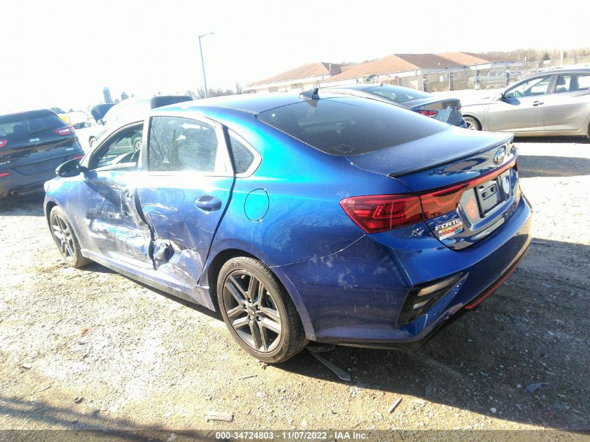 2021 KIA FORTE GT-LINE VIN: 3KPF34AD3ME357910