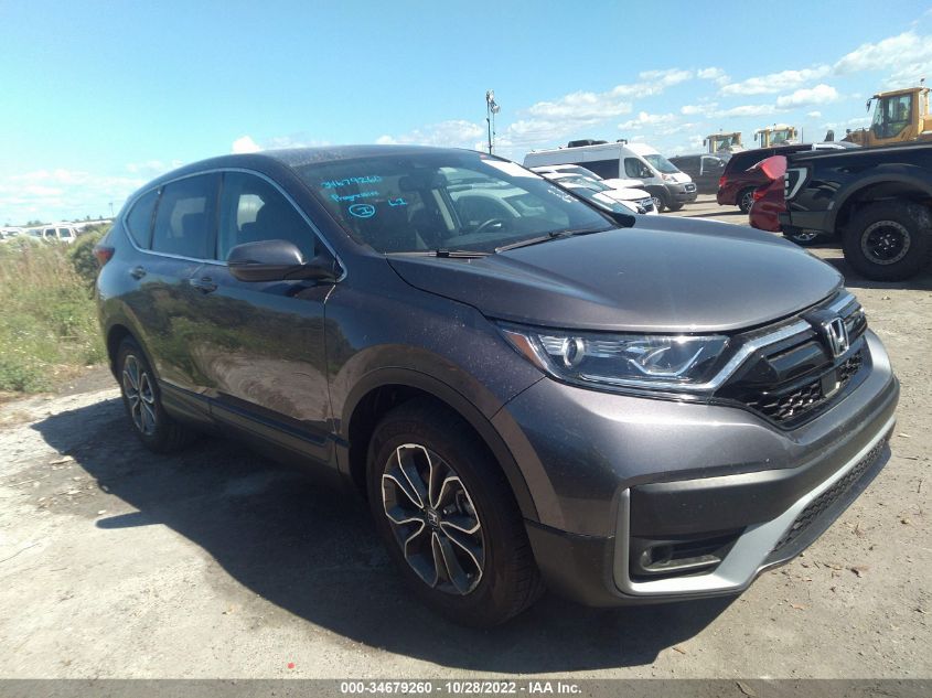 2022 HONDA CR-V EX-L VIN: 5J6RW1H87NA000319