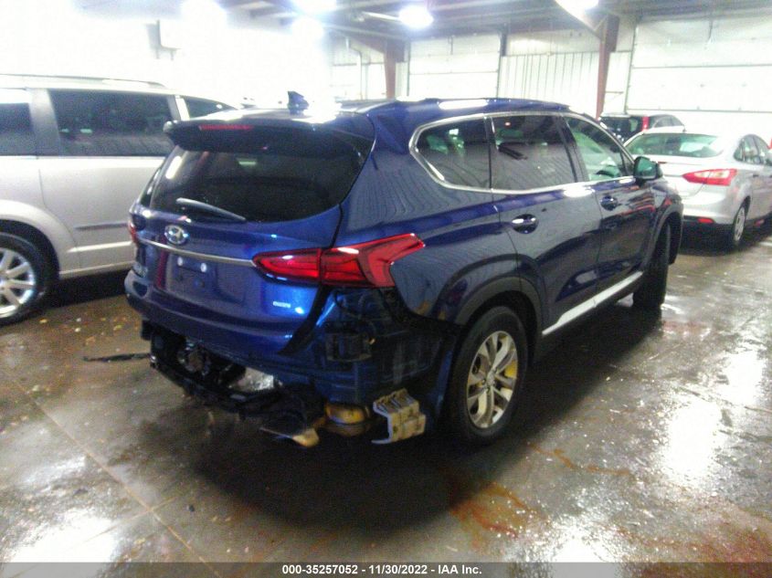 2020 HYUNDAI SANTA FE SEL VIN: 5NMS3CAD4LH236738