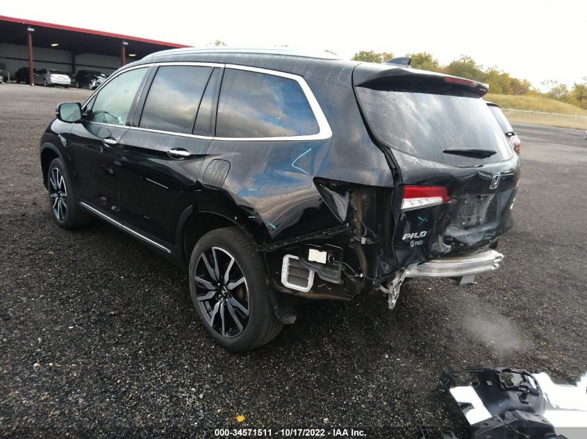2020 HONDA PILOT TOURING 7-PASSENGER VIN: 5FNYF6H68LB038353