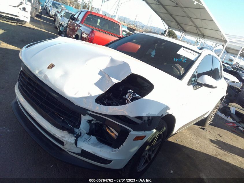 2021 PORSCHE MACAN VIN: WP1AA2A51MLB14986
