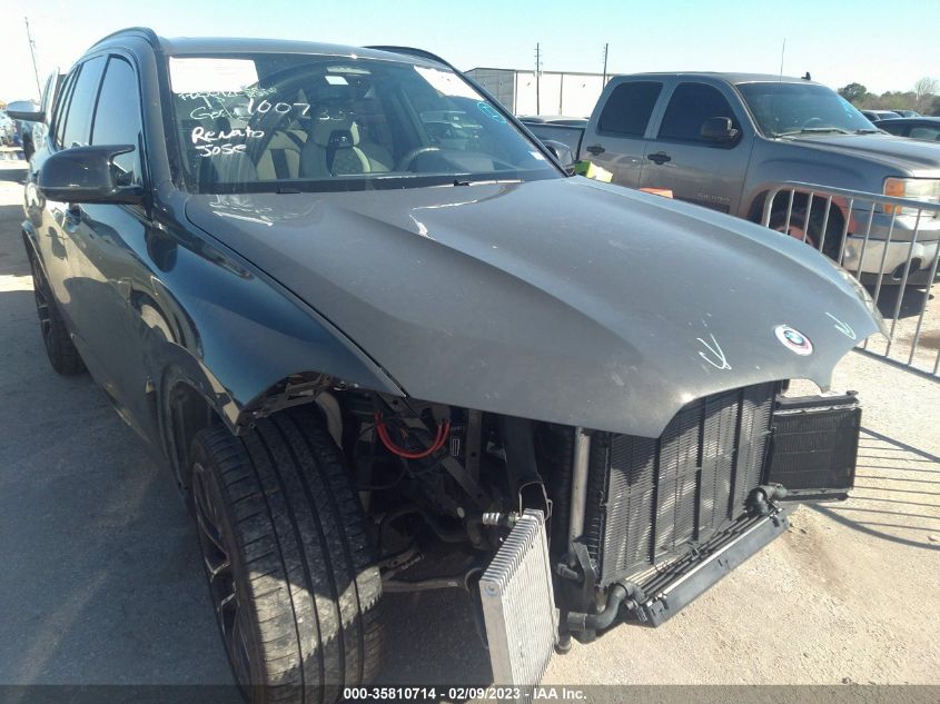2022 BMW X5 M VIN: 5YMJU0C08N9M60876