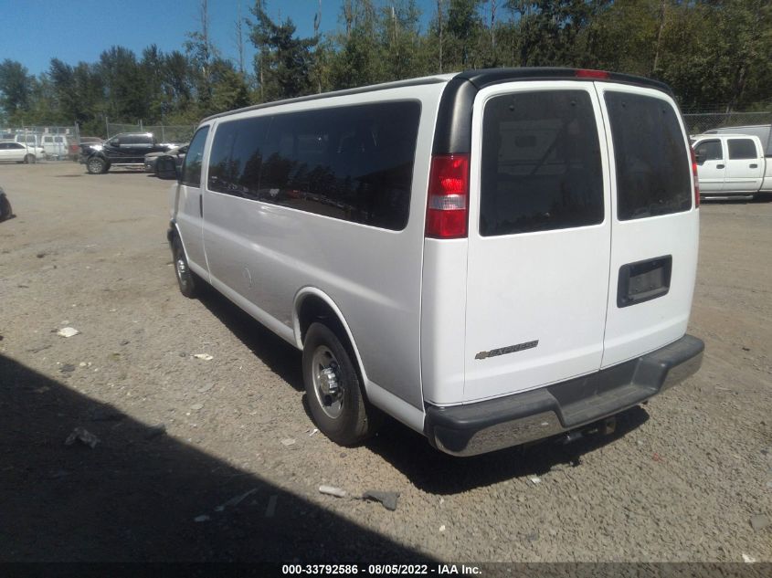 2021 CHEVROLET EXPRESS PASSENGER LT VIN: 1GAZGPF70M1185742
