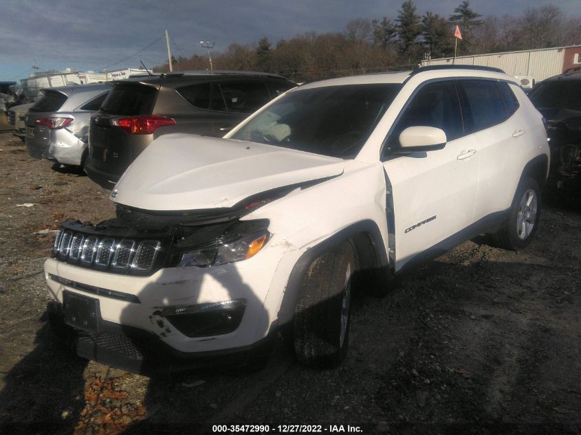 2021 JEEP COMPASS LATITUDE VIN: 3C4NJDBB0MT544998