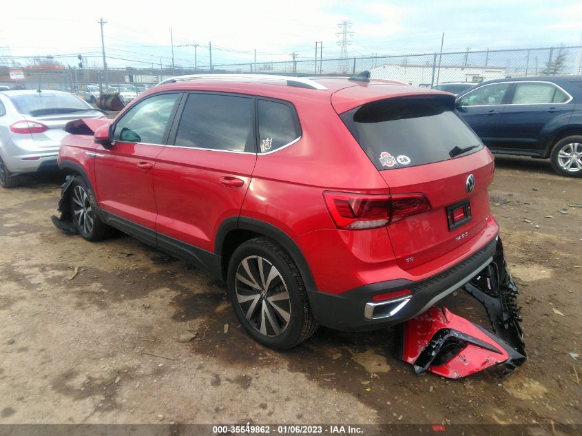 2022 VOLKSWAGEN TAOS SE VIN: 3VVPX7B26NM058945