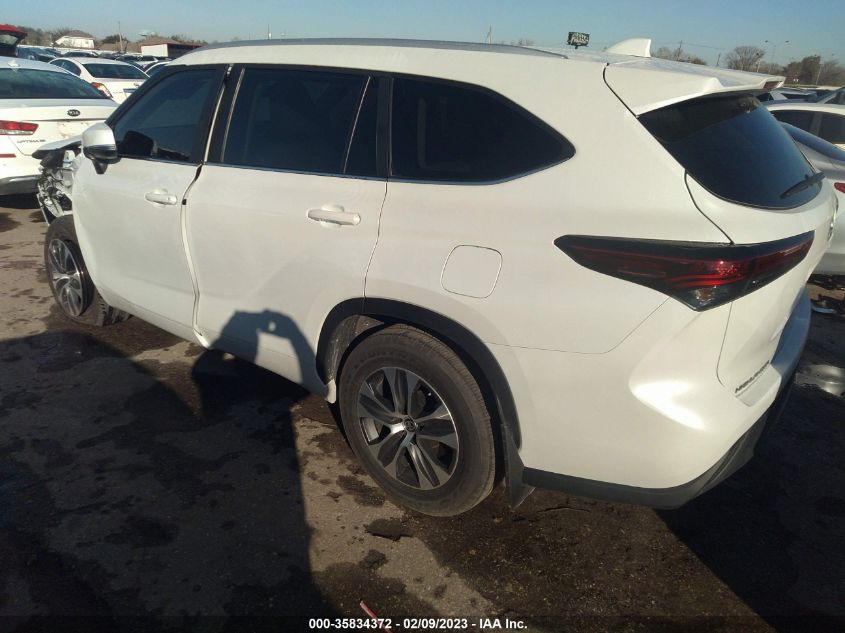 2023 TOYOTA HIGHLANDER L/LE/XLE/XSE/LIMITED VIN: 5TDKDRAH1PS010534