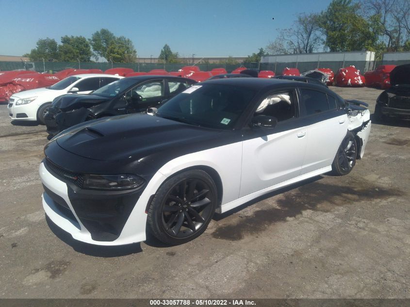 2021 DODGE CHARGER GT VIN: 2C3CDXHG8MH648400