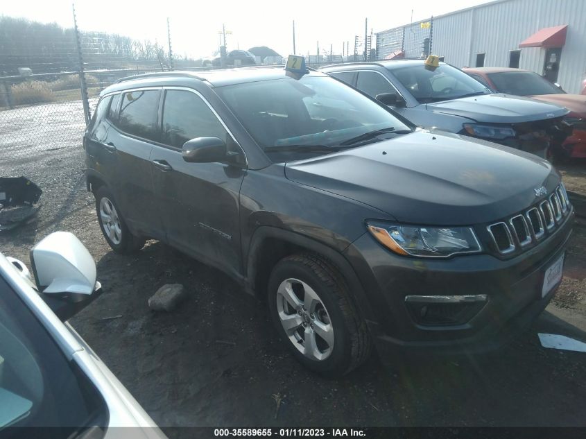 2021 JEEP COMPASS LATITUDE VIN: 3C4NJDBB4MT507405