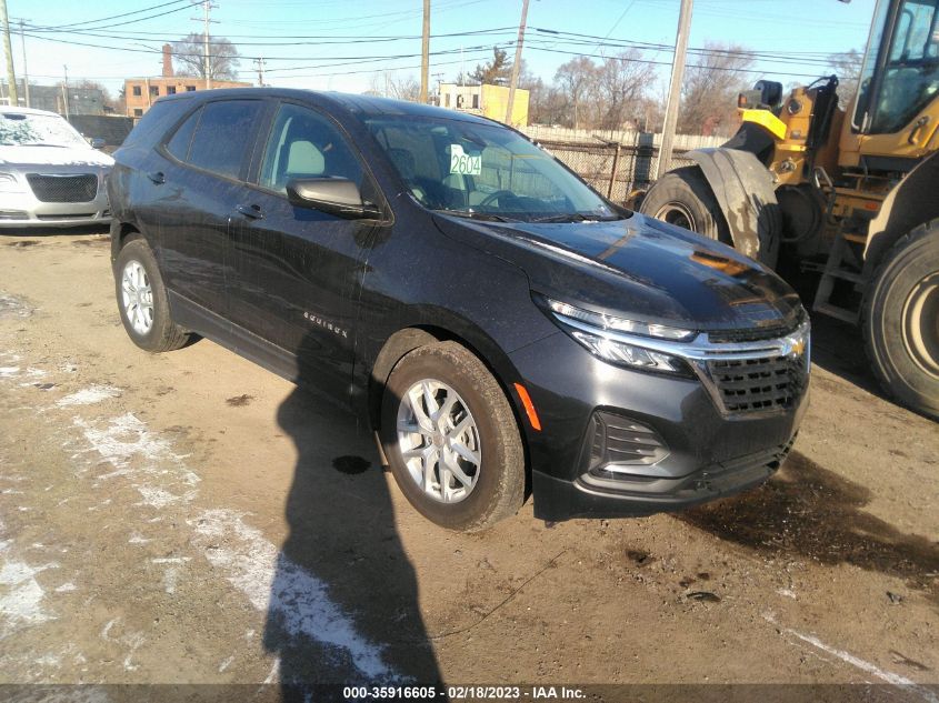 2022 CHEVROLET EQUINOX LS VIN: 3GNAXHEV4NS159940