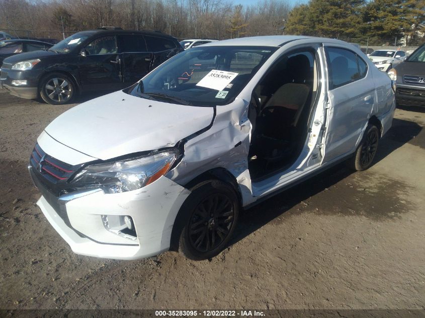 2022 MITSUBISHI MIRAGE G4 ES/LE/BLACK EDITION VIN: ML32FUFJ7NHF08205