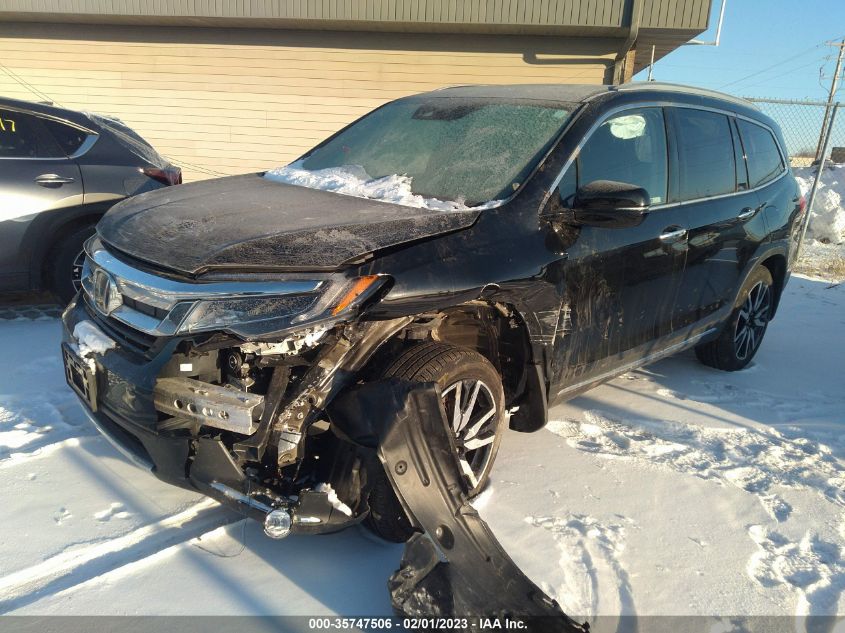 2021 HONDA PILOT ELITE VIN: 5FNYF6H08MB072130