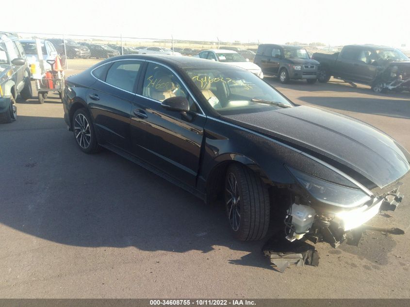 2021 HYUNDAI SONATA LIMITED VIN: 5NPEH4J22MH085616