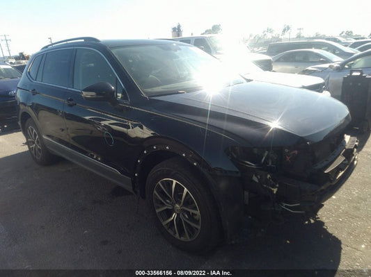 2020 VOLKSWAGEN TIGUAN SE/SEL/SE R-LINE BLACK VIN: 3VV3B7AX7LM053731