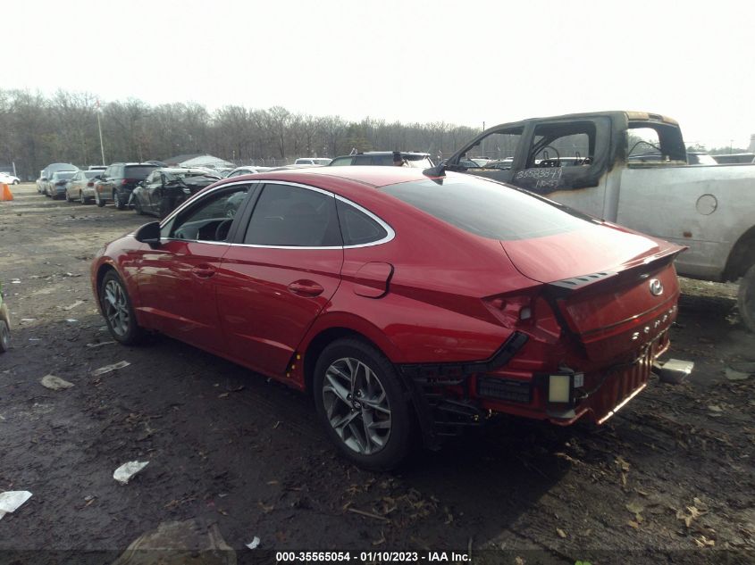 2021 HYUNDAI SONATA SEL VIN: 5NPEL4JAXMH079343