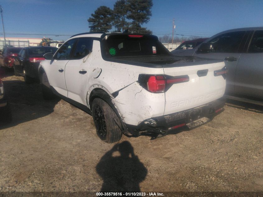 2022 HYUNDAI SANTA CRUZ SEL VIN: 5NTJC4AE0NH007166