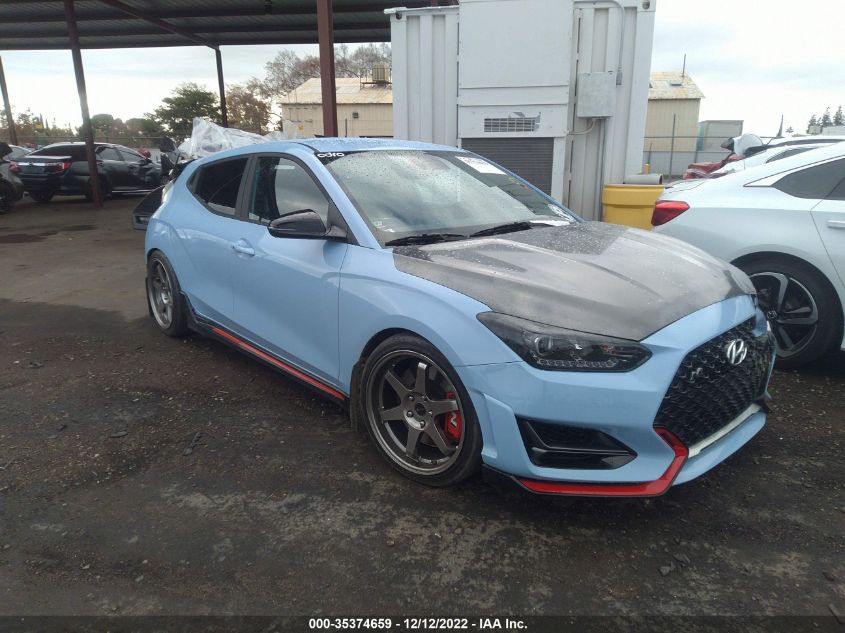 2022 HYUNDAI VELOSTER N VIN: KMHT36AH2NU013453