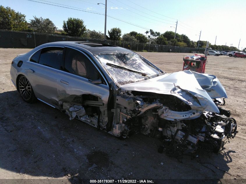 2021 MERCEDES-BENZ S-CLASS S 580 VIN: W1K6G7GB9MA041187