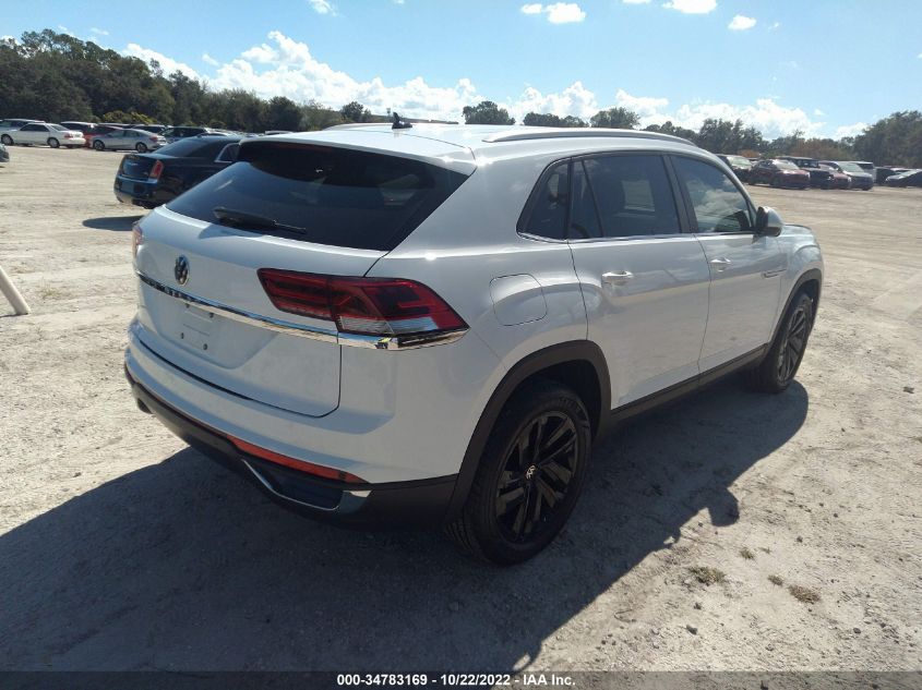 2022 VOLKSWAGEN ATLAS CROSS SPORT 2.0T SE W/TECHNOLOGY VIN: 1V2WC2CA8NC217673