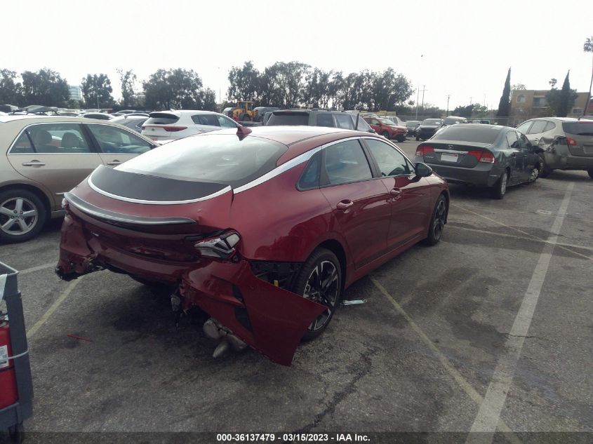 2022 KIA K5 GT-LINE VIN: 5XXG64J21NG124031