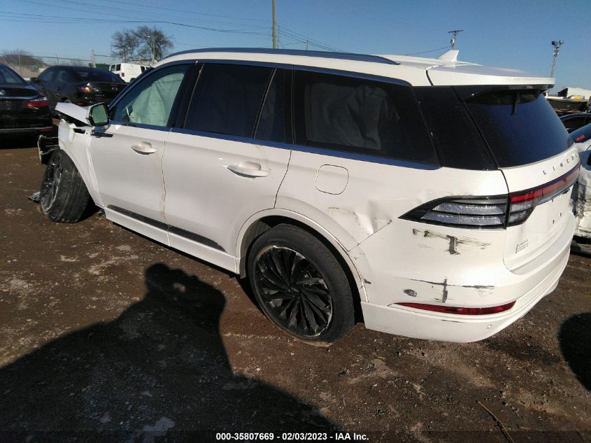 2022 LINCOLN AVIATOR RESERVE VIN: 5LM5J7XC0NGL02245