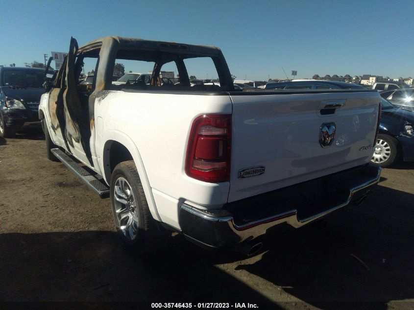 2022 RAM 1500 LONGHORN VIN: 1C6SRFKT7NN199297