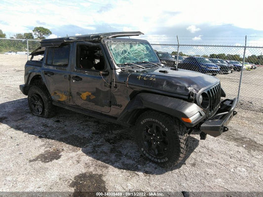 2021 JEEP WRANGLER UNLIMITED WILLYS VIN: 1C4HJXDNXMW582707