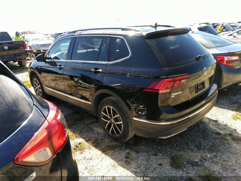 2021 VOLKSWAGEN TIGUAN SE/SE R-LINE BLACK/SEL VIN: 3VV3B7AX1MM119773
