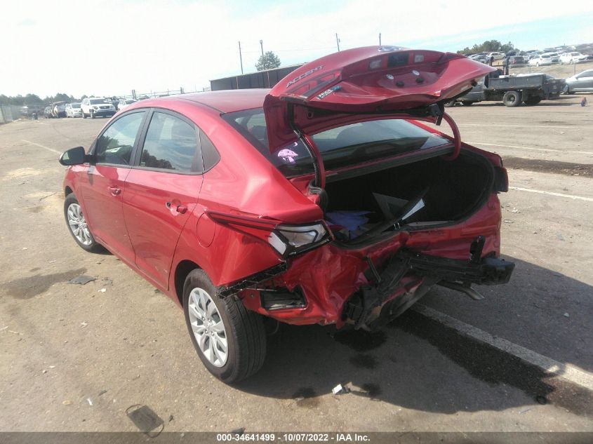 2021 HYUNDAI ACCENT SE VIN: 3KPC24A65ME145081