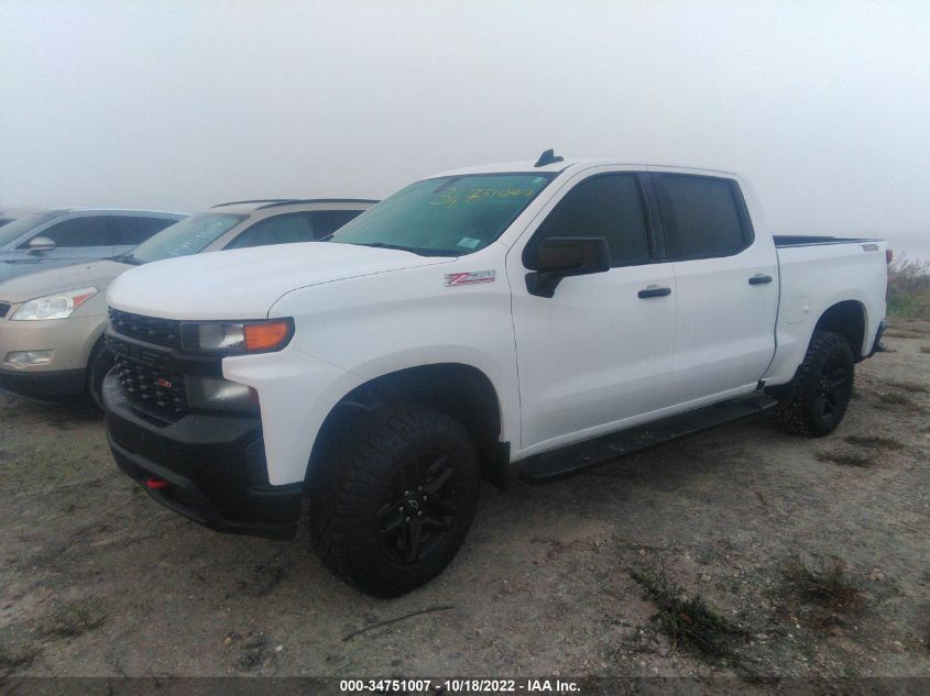 2021 CHEVROLET SILVERADO 1500 CUSTOM TRAIL BOSS VIN: 3GCPYCEF2MG470876
