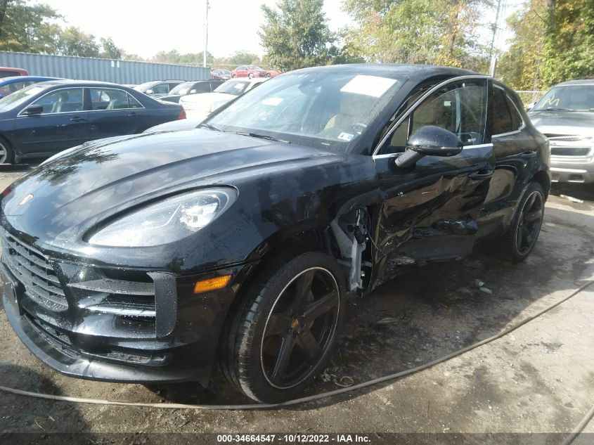 2021 PORSCHE MACAN S VIN: WP1AB2A58MLB31099