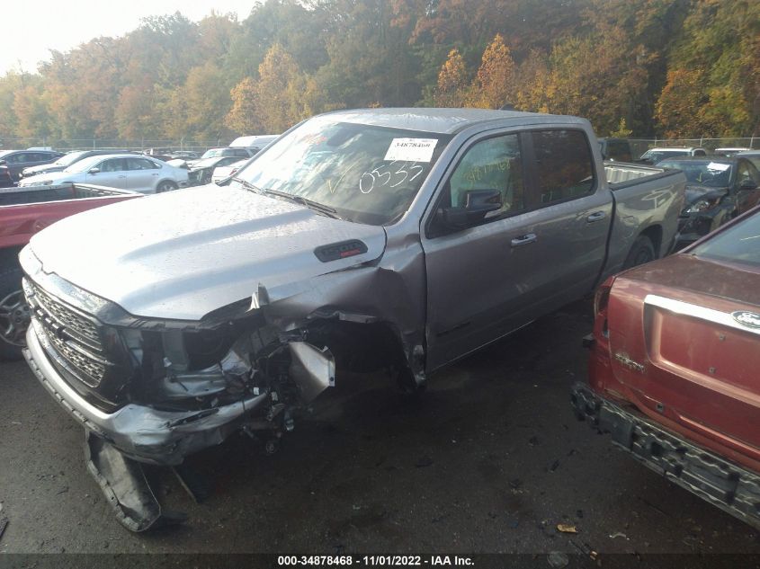 2022 RAM 1500 BIG HORN VIN: 1C6SRFFM2NN390533