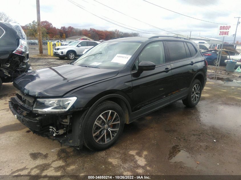 2021 VOLKSWAGEN TIGUAN S VIN: 3VV0B7AXXMM076294