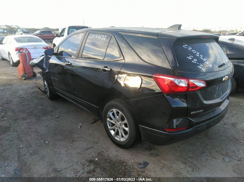 2020 CHEVROLET EQUINOX LS VIN: 2GNAXHEV1L6254340