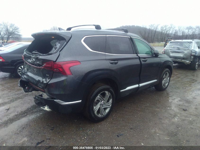 2021 HYUNDAI SANTA FE SEL VIN: 5NMS2DAJ1MH352124