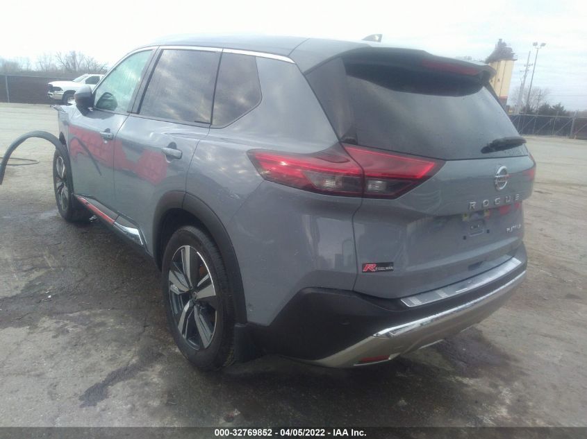 2021 NISSAN ROGUE PLATINUM VIN: JN8AT3DC1MW102903