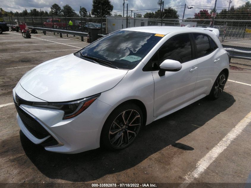 2022 TOYOTA COROLLA HATCHBACK XSE VIN: JTNA4MBE3N3162540