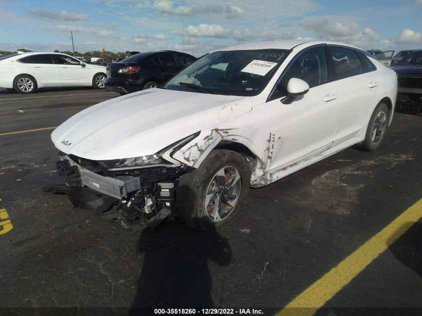 2022 KIA K5 LX VIN: 5XXG24J2XNG148405