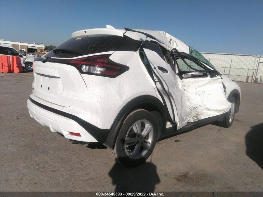 2022 NISSAN KICKS S VIN: 3N1CP5BV2NL487746