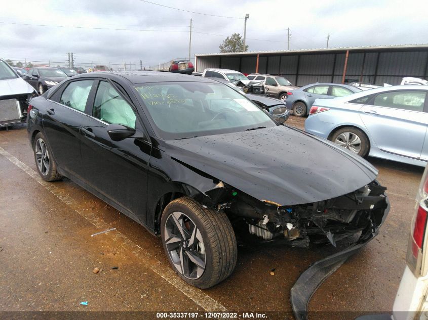 2022 HYUNDAI ELANTRA LIMITED VIN: KMHLP4AG2NU359227