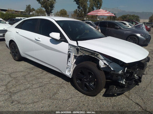 2022 HYUNDAI ELANTRA HYBRID BLUE VIN: KMHLM4AJ7NU031869