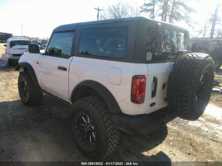 2022 FORD BRONCO BASE/BIG BEND VIN: 1FMDE5CH9NLB46397