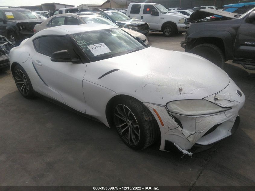 2021 TOYOTA GR SUPRA 2.0 VIN: WZ1DB2C00MW041056